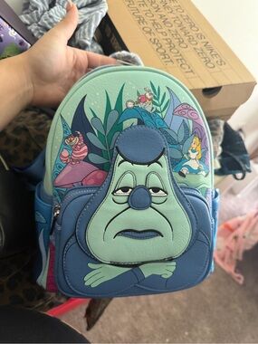 NEW Walt Disney Absolem Caterpillar Mini Backpack Alice in Wonderland Loungefly
